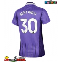 Camisa de Futebol Tottenham Hotspur Rodrigo Bentancur #30 Equipamento Alternativo Mulheres 2026-27 Manga Curta